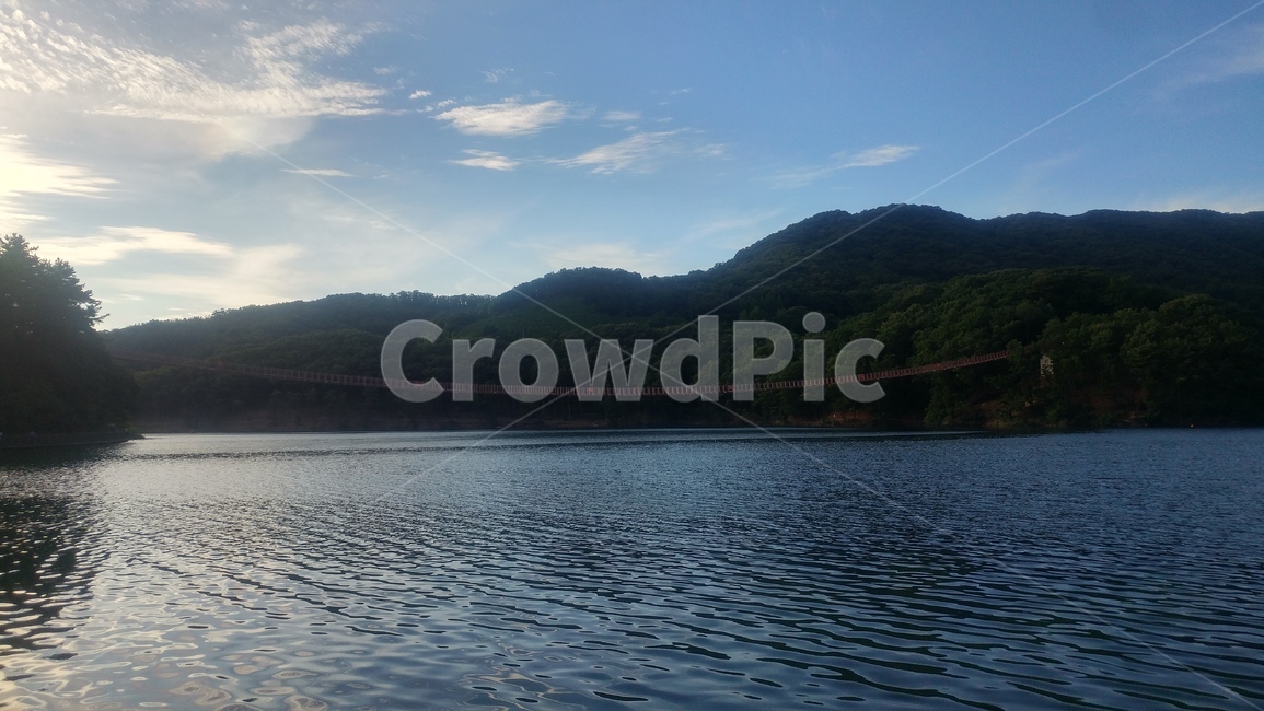 마장호수,호수,출렁다리,흔들다리,경치,풍경,산,하늘,다리,파주,여유