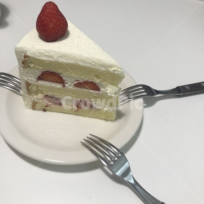 케이크,딸기케이크,포크,음식,디저트,케잌,빵,제과