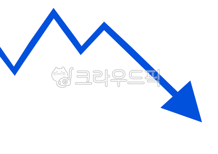blue arrow,fall,arrow,down arrow,bear market,stock arrow,degradation,ribbon arrow