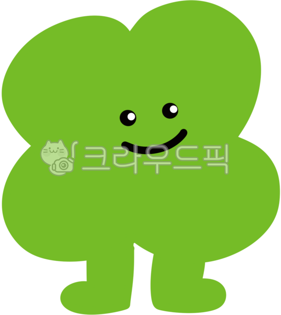 캐릭터,캐릭터일러스트,손그림캐릭터,도형캐릭터,네잎클로버캐릭터,캐릭터꾸미기,다꾸꾸미기캐릭터,연두색캐릭터,클로버
