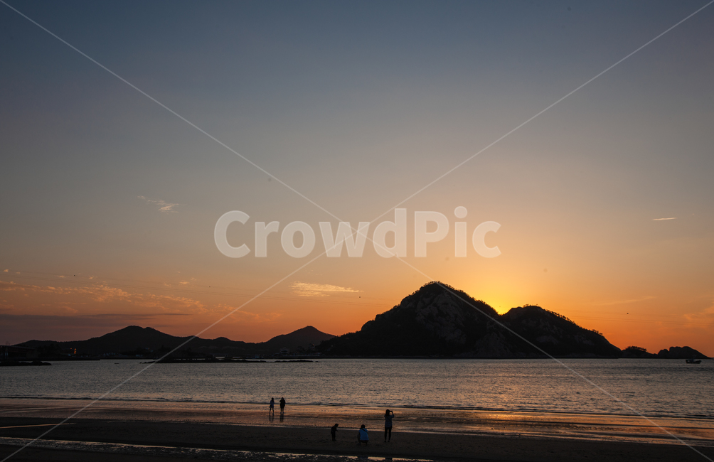 sunset,석양,풍경,바다,하늘,일몰,자연,풍경,nature,landscape,실루엣,그림자,silhouette,shadow,outdoors,옥외