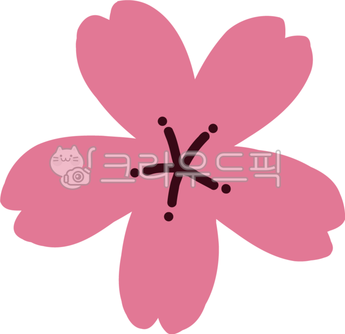 Decorating a diary,pink,Cherry Blossom,adornment,spring environment board,environmental board,spring,spring flowers,drawing,bunch of flowers,Cherry Blossom Festival,hand drawing,nature,flower painting,festival,sticker,label,pink flower,flower,Dakku,Hanabi