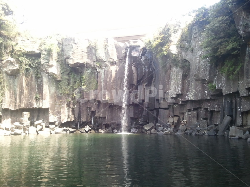 제주도,바다,풍경,계곡,폭포,자연,풍경,nature,landscape,outdoors,옥외,cliff,낭떠러지,art,미술,painting,그림