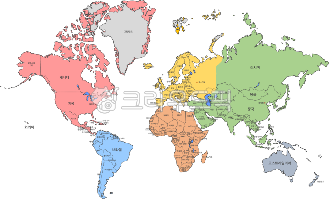 세계지도, 유럽중심세계지도, worldmap, 세계국가, 세계지도일러스트, 사진,이미지,일러스트,캘리그라피 ...