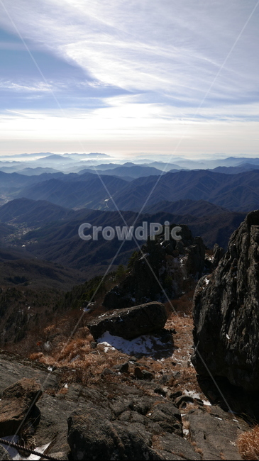 지리산,겨울산,설산,눈내린산,설경,절경,정상,등산,운무,지리