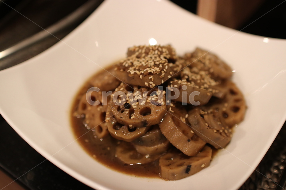 외식,음식,요리,food,연근조림,연근,참깨,sesame,음식,식재료,요리,food,cook,meal,dishes,food reserves