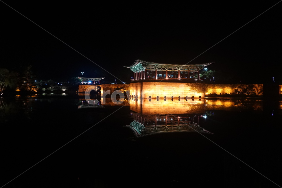 건물,건축물,경주,야경,안압지,building,architecture,야경,밤,풍경,nightscape,night,landscape