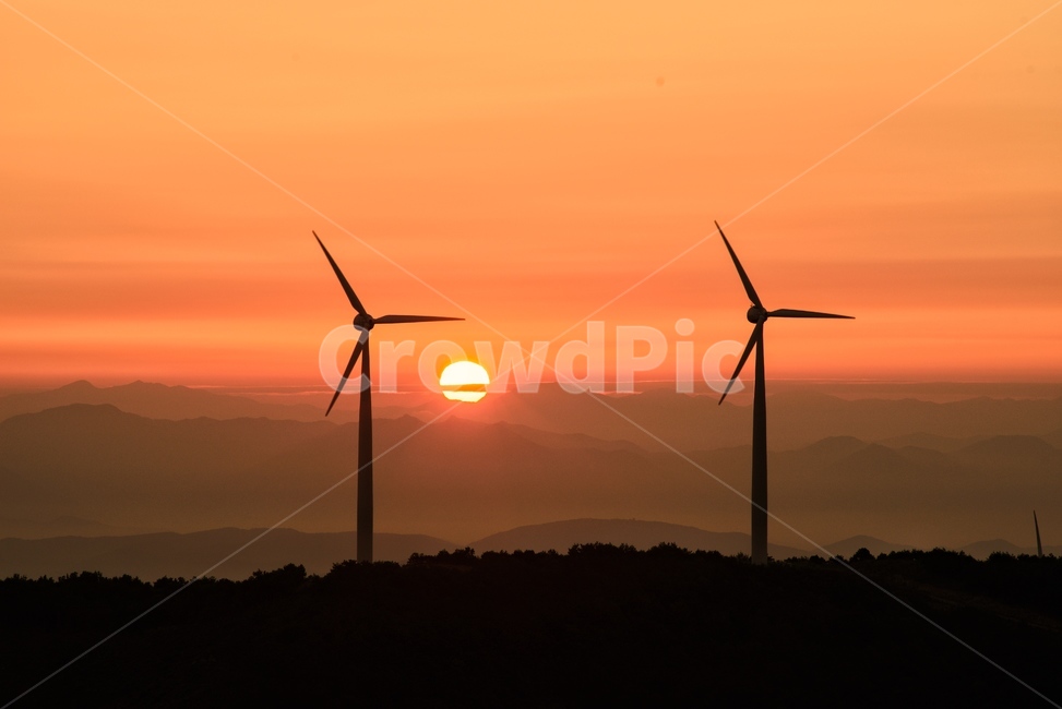 일출,태양,sunset,풍력,새해,풍경,산,새벽,산업,industry,industrial,에너지산업,energy industry,machine,기계,engine,엔진,motor,모터