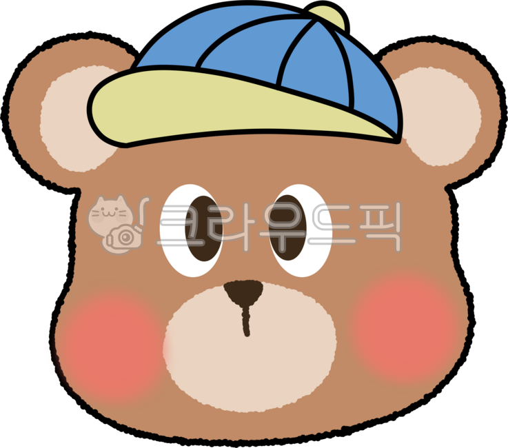 곰돌이,귀여움,모자,볼터치,사랑스러움,동글동글,장난꾸러기,심플함,동심,귀요미,표정,베이지,부드러움,알록달록,아기곰,감성,친근함,유쾌함,편안함,명랑함,캐릭터,눈망울,도톰한볼,귀염둥이,웃음