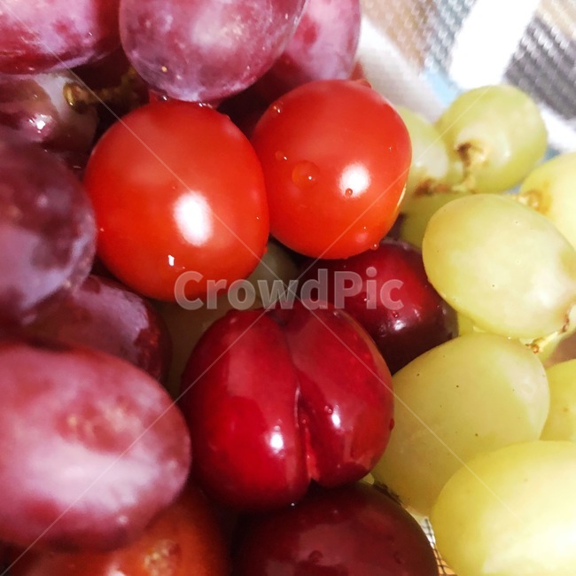 food,음식,fruit,과일,grapes,포도,cherry,체리,tomato,토마토,야채,vegetable,과일,열매,fruit