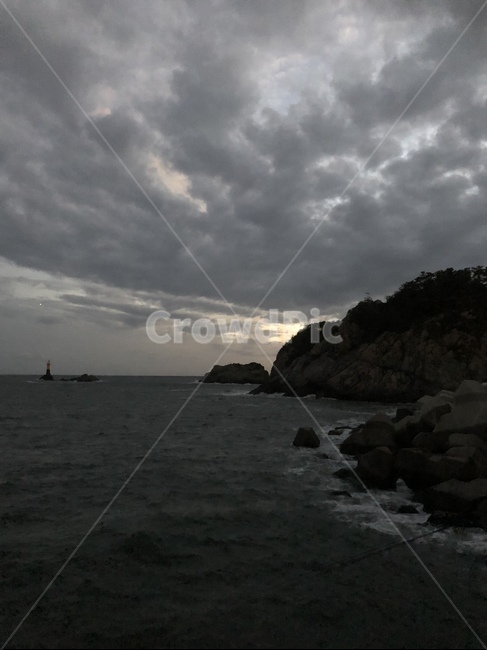 감천항,서방파제,저녁,하늘,등대,사하구,구평동,바다,sea,busan,breakwater,twilight,skyazure,ligthouse