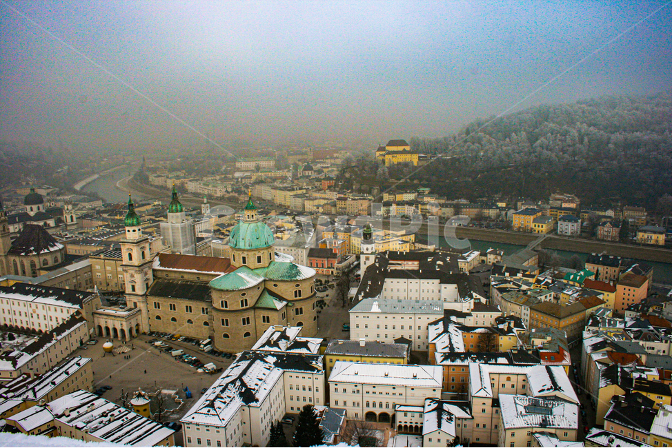 오스트리아,설경,salzburg,전망대,유럽풍경