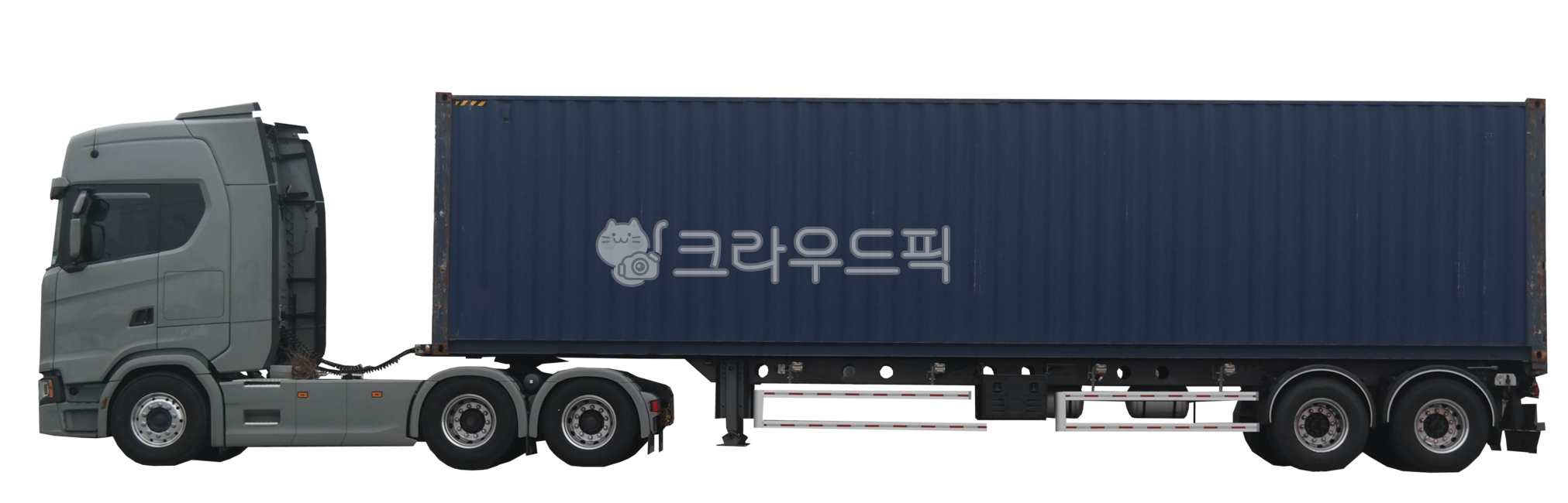 트레일러트럭,교통,차량,트럭,누끼