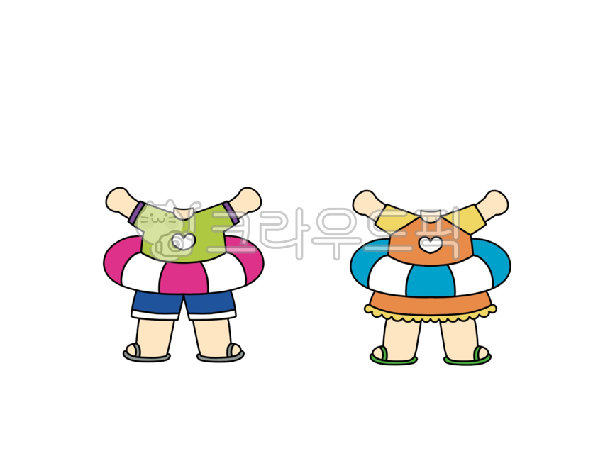 남아여아,몸통합성,수영복합성,튜브,수영장,여름방학,물놀이,여름휴가
