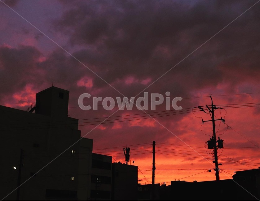 노을,sunset,매직아워,하늘,sky