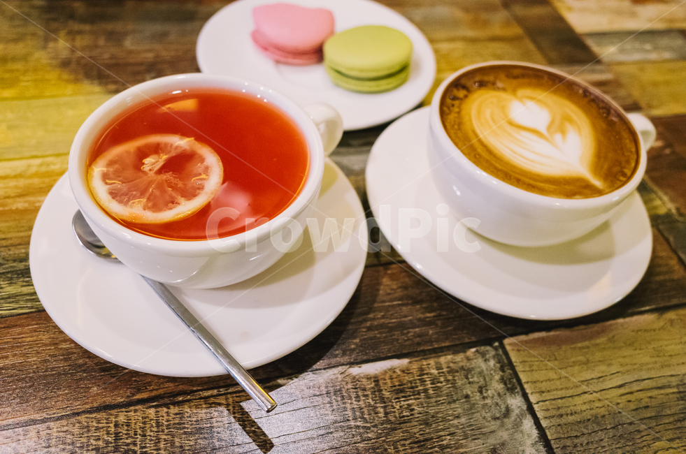 마카롱,자몽차,라떼,카페라떼,간식,디저트,커피,카페,coffee,cafe
