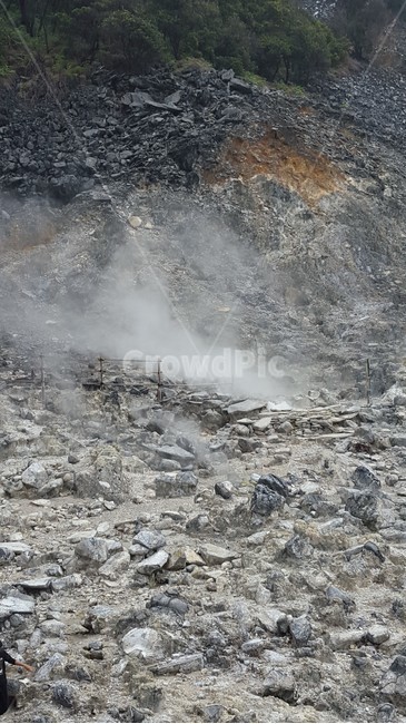 화산,화산지형,volcano,자연풍경,nature,인도네시아,반둥,인도네시아화산