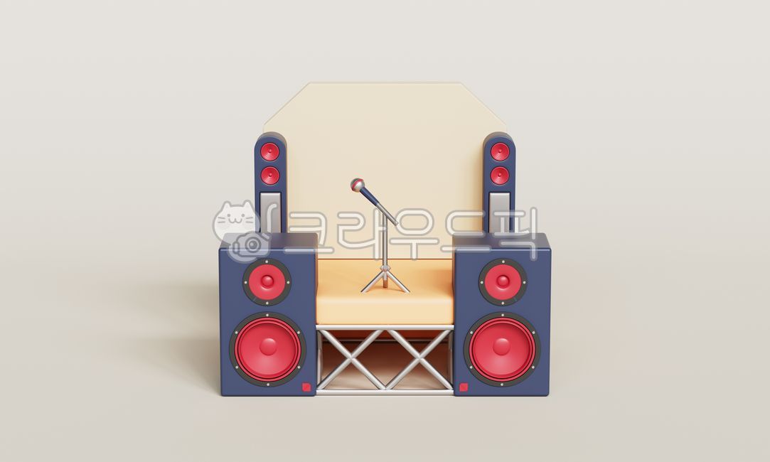 콘서트, 스테이지, 무대, 아이콘, 마이크, 사진,이미지,일러스트,캘리그라피 - HoodieHoony작가