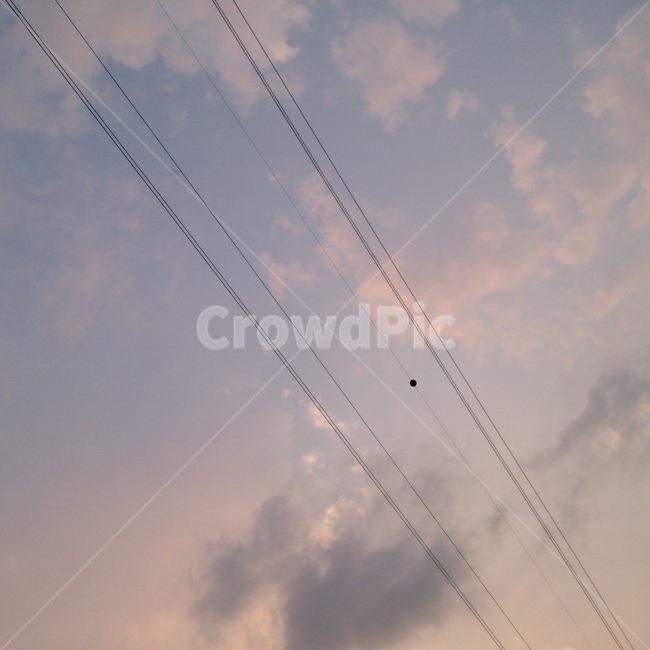 하늘,전선,구름,분위기,sky,자연,풍경,nature,landscape,power lines,전력선,cable,케이블,electric transmission tower,송전탑