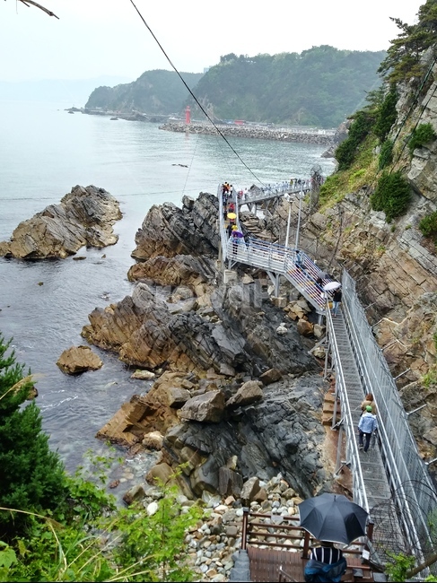 부채바위,부채길,정동진부채바위,강릉부채바위,부채바위해안가,해안가길,해안선,sea,바다,자연,풍경,nature,landscape