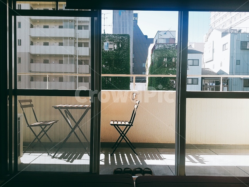 일본,japan,오사카,osaka,숙소,테라스,햇살