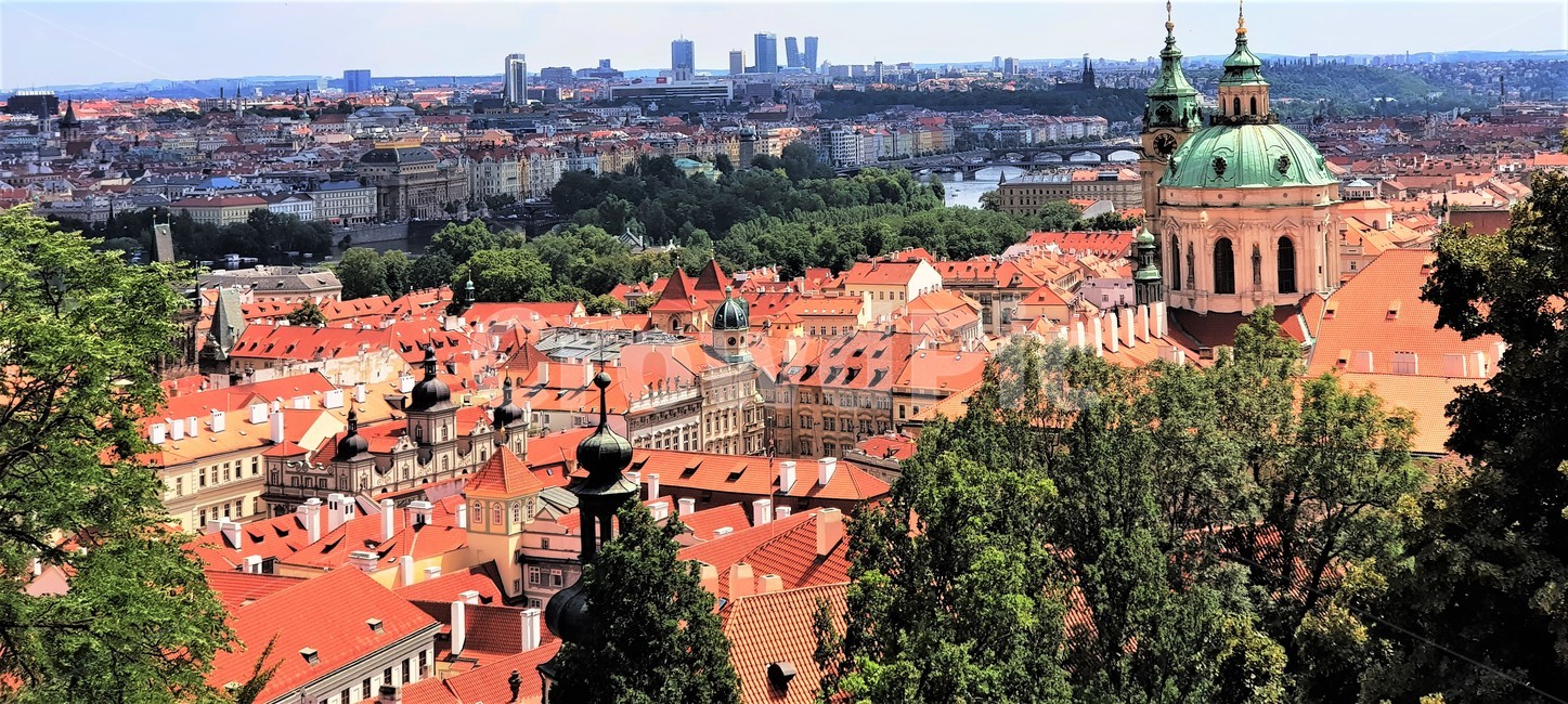 nature,cityview,prague,scenery,Prague,Czech Republic,bohemian,redroof,czechrepublic,background,sight,cityscape,red roof,europe