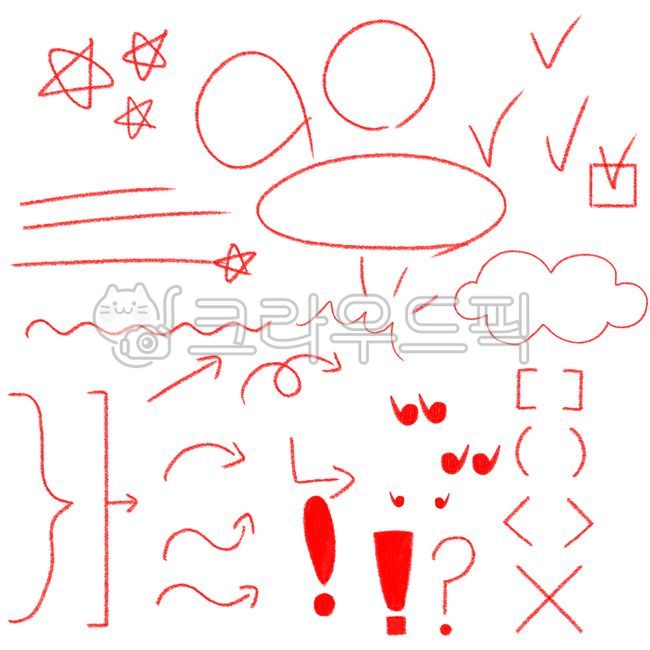 study,circle illustration,highlight png,arrow,asterisk,project,note taking,point,x mark,special character png,Exclamation mark,emphasis,color pencil,question mark,red circle,test,grading,star,emphasis underline,check,take notes,diary,Red pen emphasis,Dakk