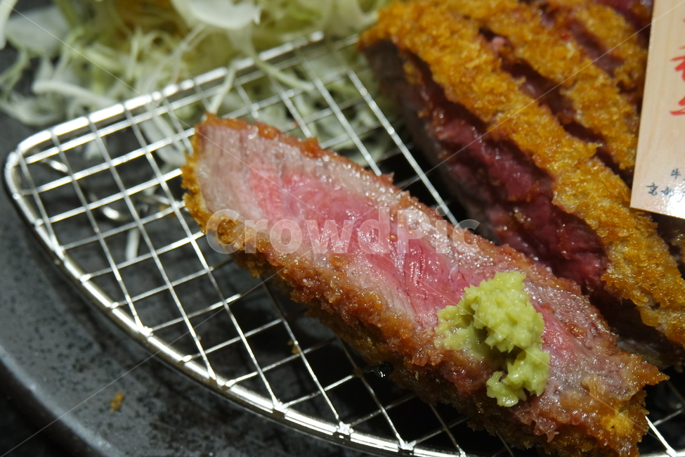 규카츠,돈까스,소고기까스,소고기,와사비,고추냉이,음식,food,음식,식재료,요리,food,cook,meal,dishes,food reserves,육류,고기,meat,일식,일본음식,일본요리,Japanese food,Japanese dishes,Japanese meal,Japanese cook