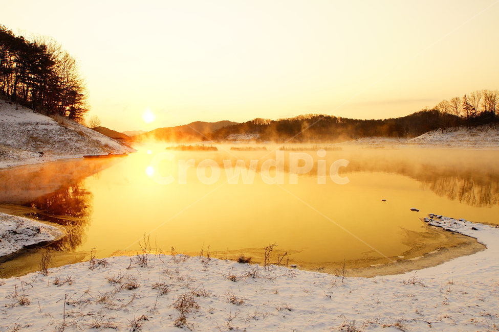대청호,일출,설경,풍경,대전관광,삼정동,겨울,계절,winter,season,자연,풍경,nature,landscape,한국자연풍경,한국자연경관,korea nature landscape,outdoors,옥외,light,빛,flare,플레어