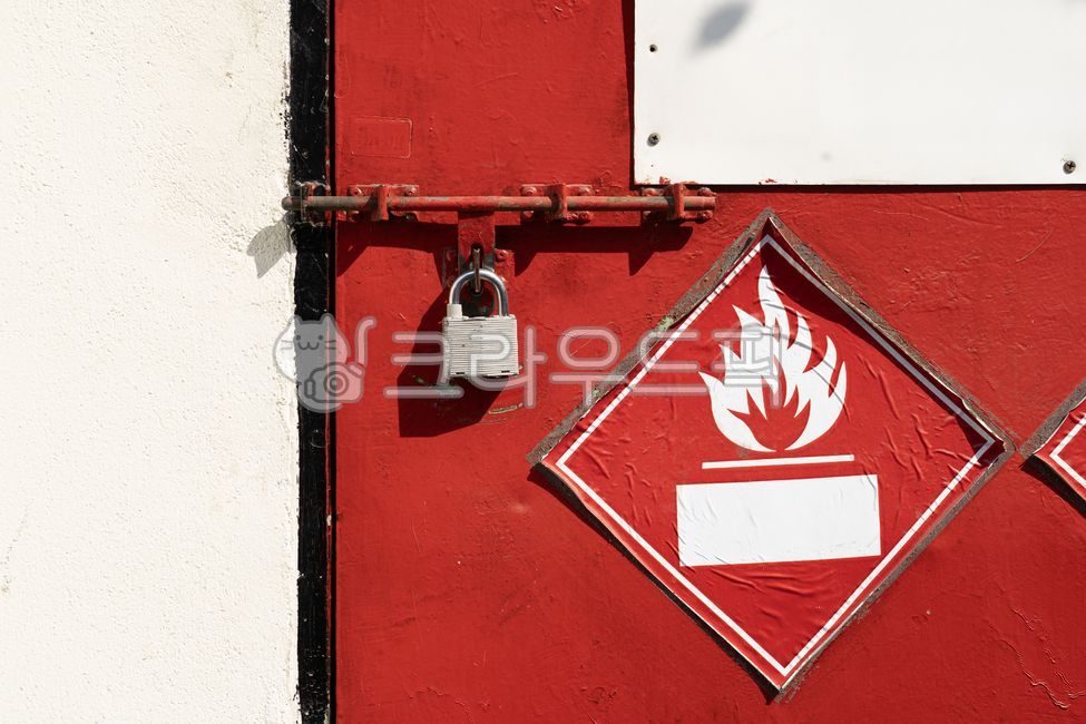 locks,fire walls,locked doors,security devices,steel structures,industrial facilities,safety devices,rusty locks,protection devices,fire safety,warning signs,fire doors,security facilities