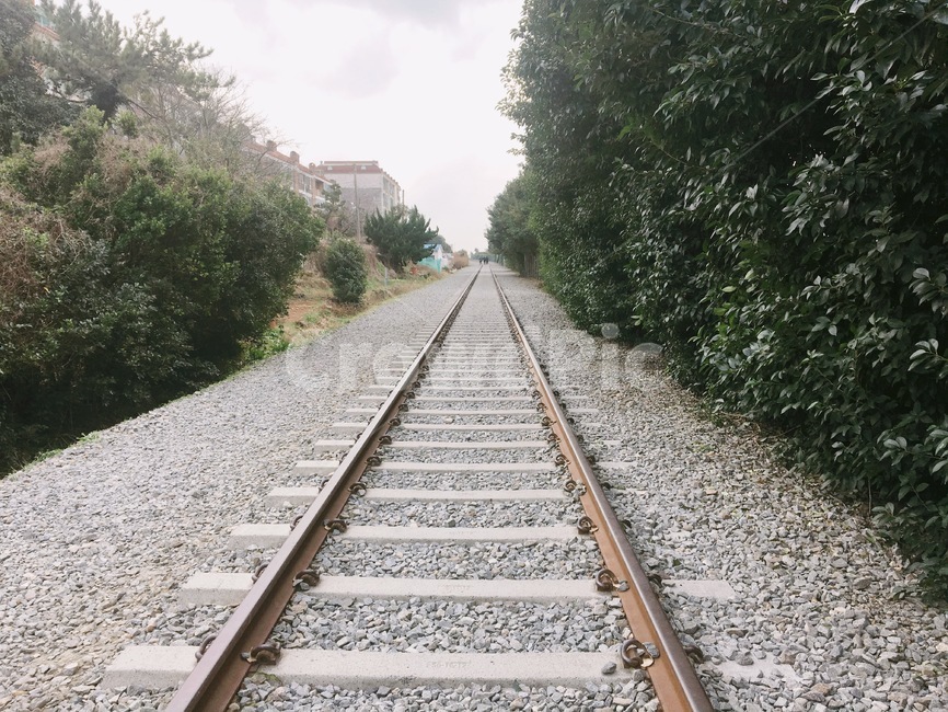 기찻길,rail,road,도로,자갈,부산,해운대,미포철길,철길
