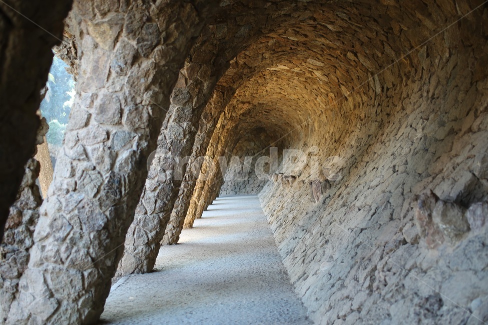스페인,터널,예술,구조물,돌,벽,자연,건축물,art,spain,corridor,복도