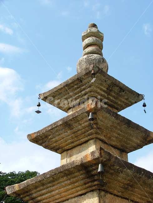 삼층석탑,해인사,합천,보개,보륜,석탑,한국전통,한국문화,korean traditional,korean culture