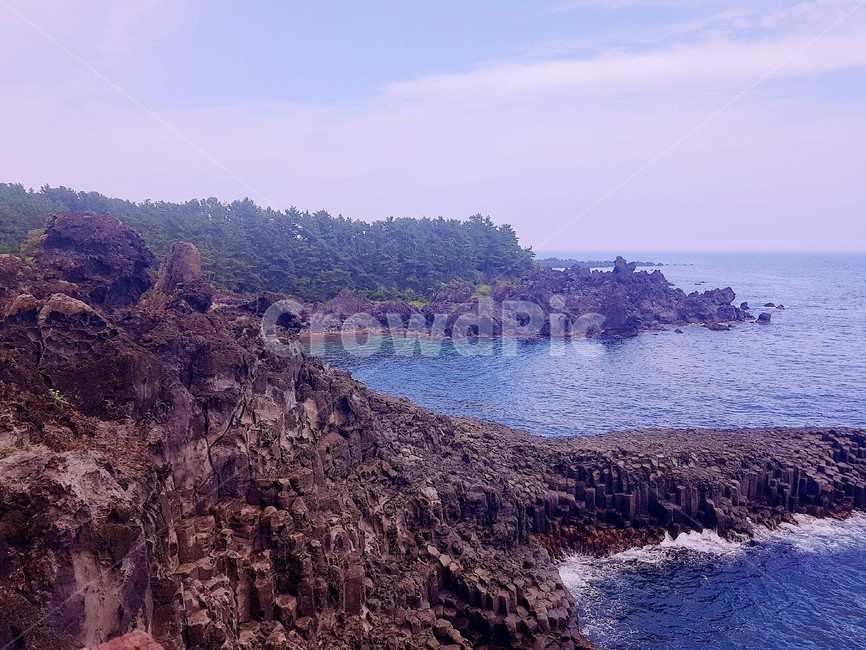 바다,주상절리,제주도,바위,sea