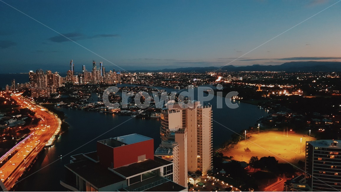 야경,view,경치,호주,골드코스트,밤,풍경,night,야경,밤,풍경,nightscape,night,landscape,도시,city,세계도시풍경,해외도시풍경,외국도시풍경,world cityscape,outdoors,옥외,nature,자연,scenery,aerial view,조감도