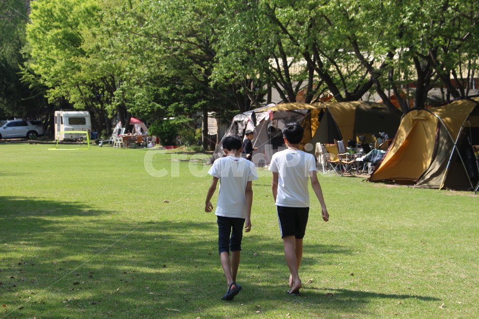 person,사람,human,인간,tent,텐트,잔디,grass,camping,캠핑