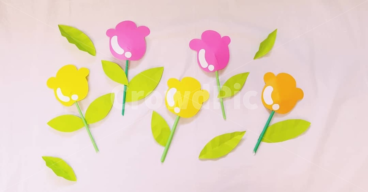 튤립,종이꽃,만들기,종이아트,art,핸드메이드