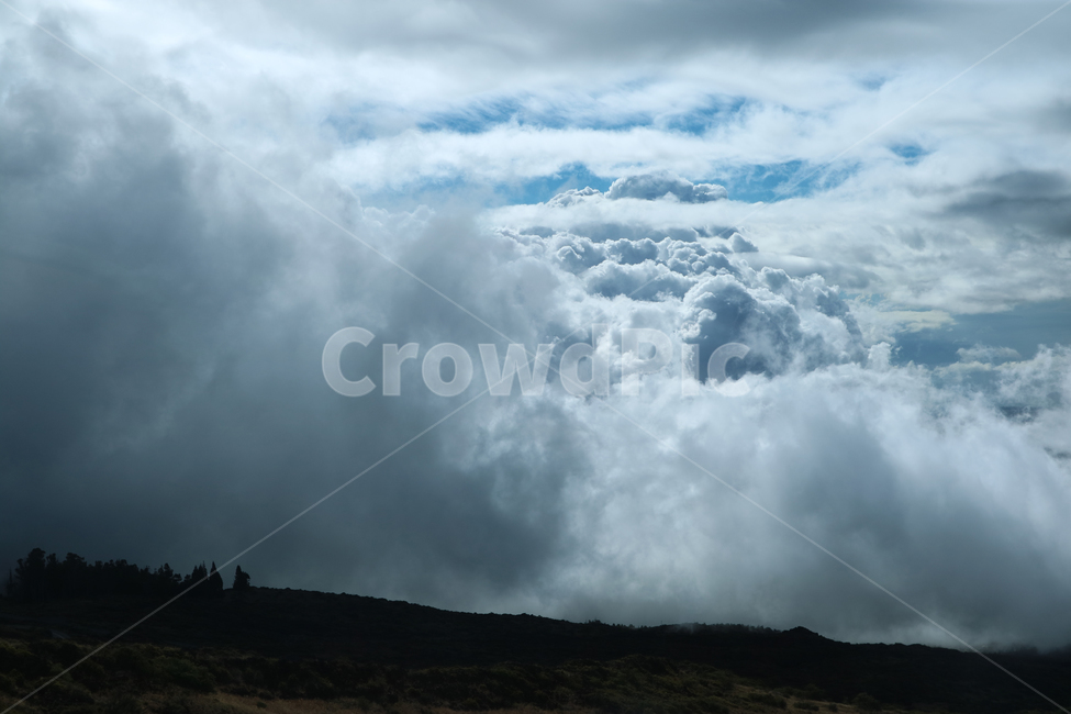 하와이,할레아칼라,구름,구름위,하늘,신비로운,경이로운,풍경,hawaii,cloud,sky,자연,풍경,nature,landscape,weather,날씨,outdoors,옥외,cumulus,적운