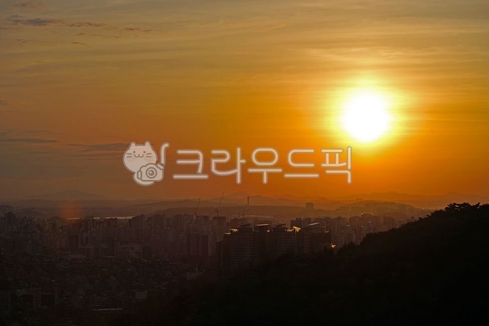 일몰,석양,노을,지는해,도심일몰,도심야경