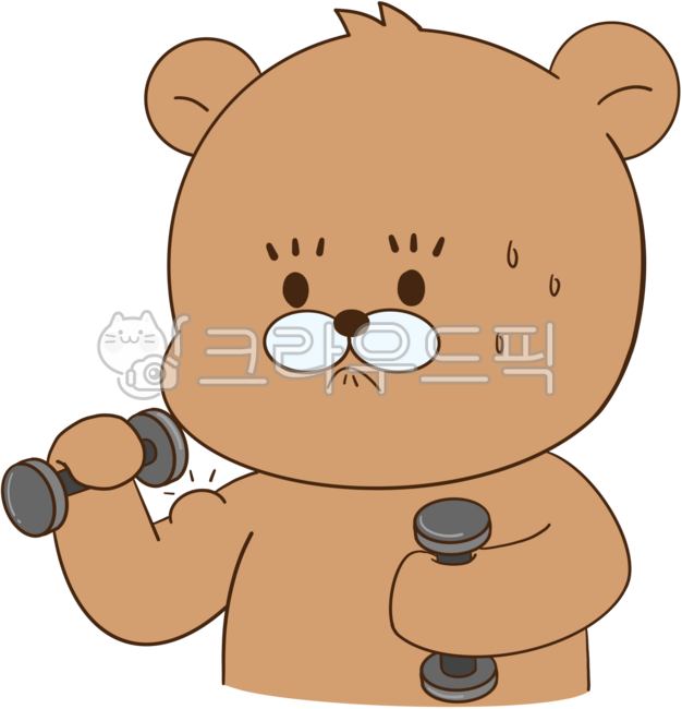 Dumbbell,exercise,health,exercising bear,acrobatic bear,showing off acrobatics,strength training,strength,diet,stamina,healthy bear