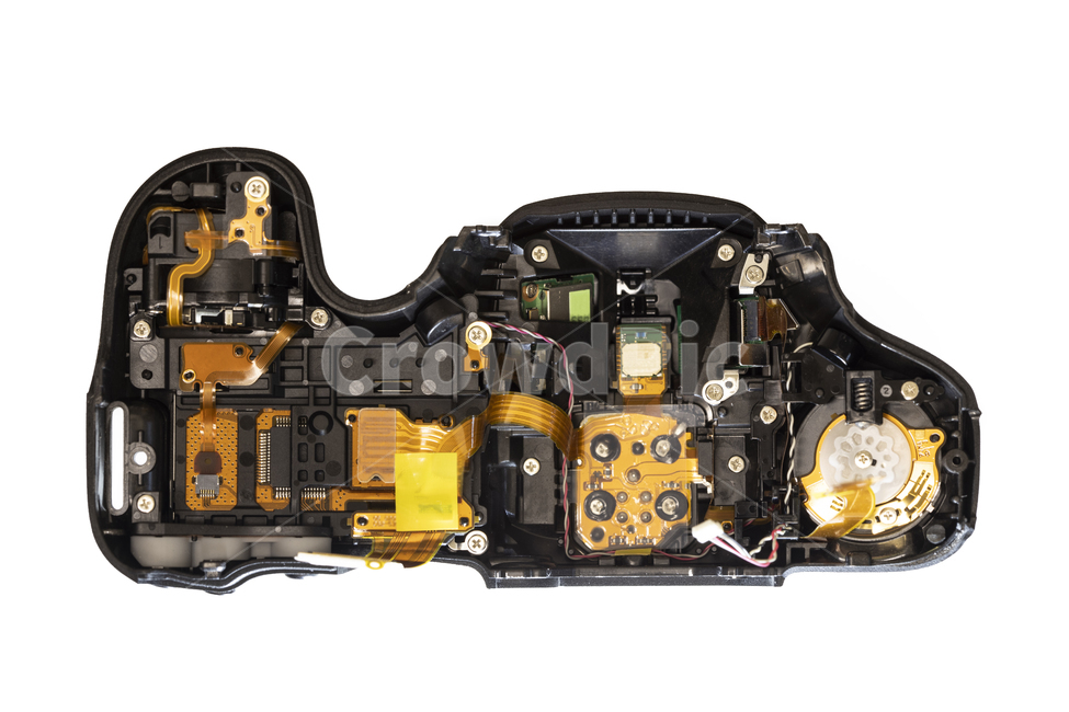 broken,mirror,solid,accurate,part,high price,cross,decomposition,electronic circuit,mended,plastic,part time job,Board,screw,damaged,complicated,assembly,camera,circle,case