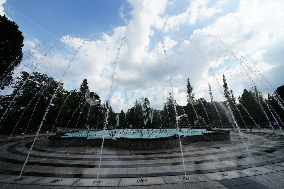 분수,물,water,자연,구름,하늘,풍경,sky
