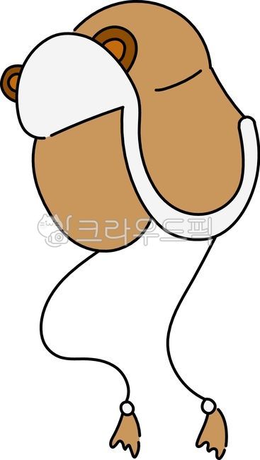 털모자,모자,군밤장수모자,방한,겨울,한겨울,방한복장,winter,갈색모자,곰돌이모자