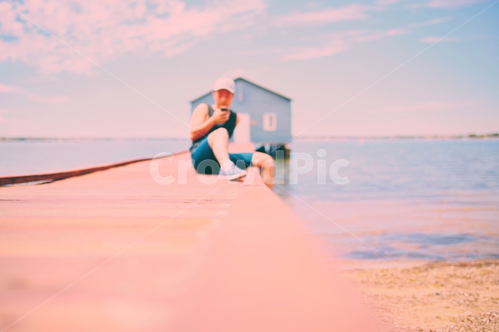 퍼스,호주,핑크,노을하늘,바다,해변,바다,beach,sea,사람,인물,인간,human,person,남성,남자,man,male,여행,휴가,traveling,vacation,trip,감성,sensible,feeling,색깔,색상,색채,색감,color sense,color sensitivity,feeling of color