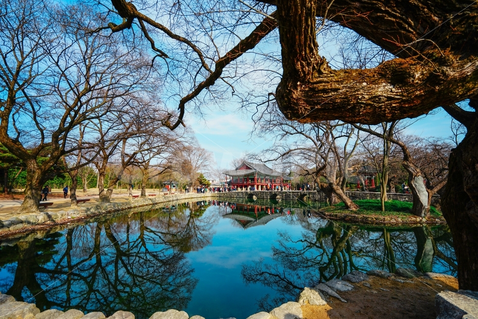남원,광한루,남도여행,반영,reflection,파란하늘,sky,고풍스러운,고풍,풍경,landscape,자연,풍경,nature,landscape,랜드마크,landmark,tourist attraction,한국전통,한국문화,korean traditional,korean culture,water,물,outdoors,옥외
