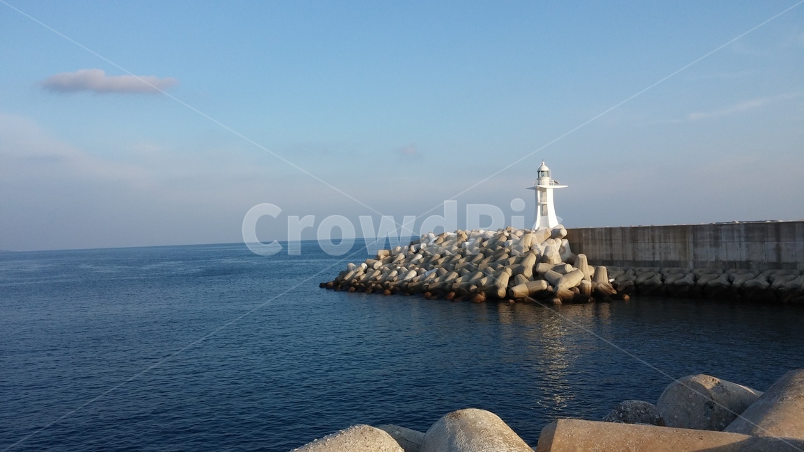 바다,제주도,제주,하늘,푸른색,수평선,구름,테트라포트,등대,등대,lighthouse