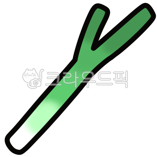 대파, 파, 잘린대파, 채소, 야채, 사진,이미지,일러스트,캘리그라피 - sr4080작가
