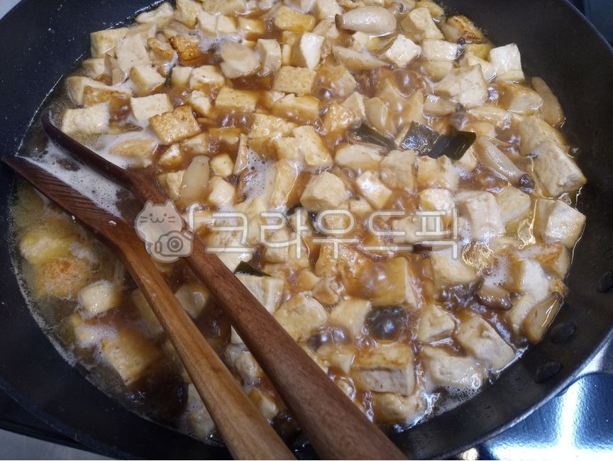 두부,음식재료,두부조림,간장조림,tobu,food