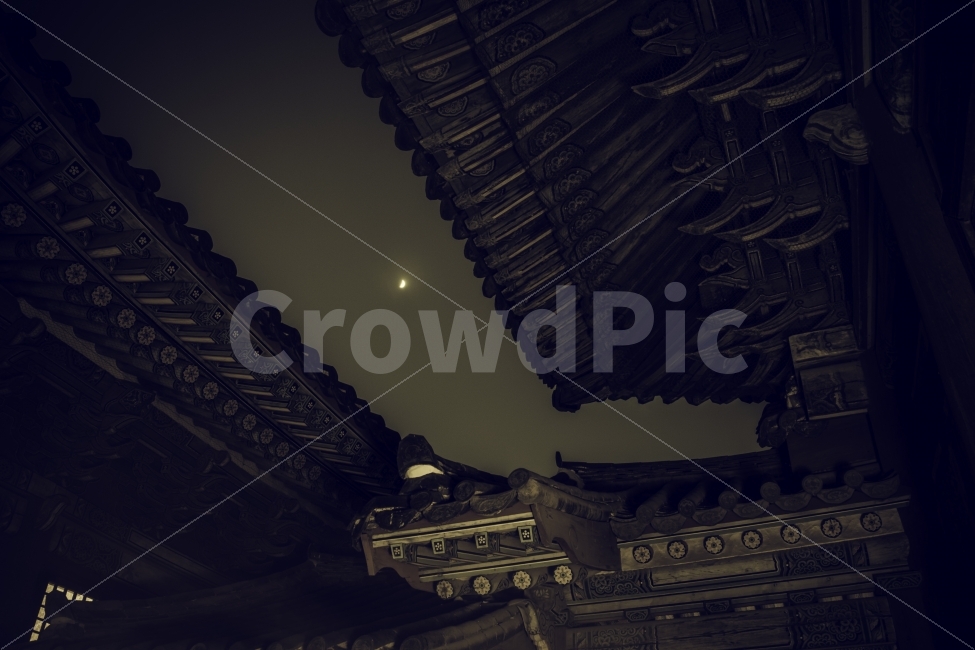 밤,night,야경,고궁,창경궁,달,moon,풍경,landscape,야경,밤,풍경,nightscape,night,landscape,한국전통,한국문화,korean traditional,korean culture,랜드마크,landmark,tourist attraction,한국랜드마크,한국관광지,한국명소,korea landmark,korea tourist attraction,흑백,모노톤,monochrome,black and white,건축물,건물외관,exterior,building,structure,architecture,construction