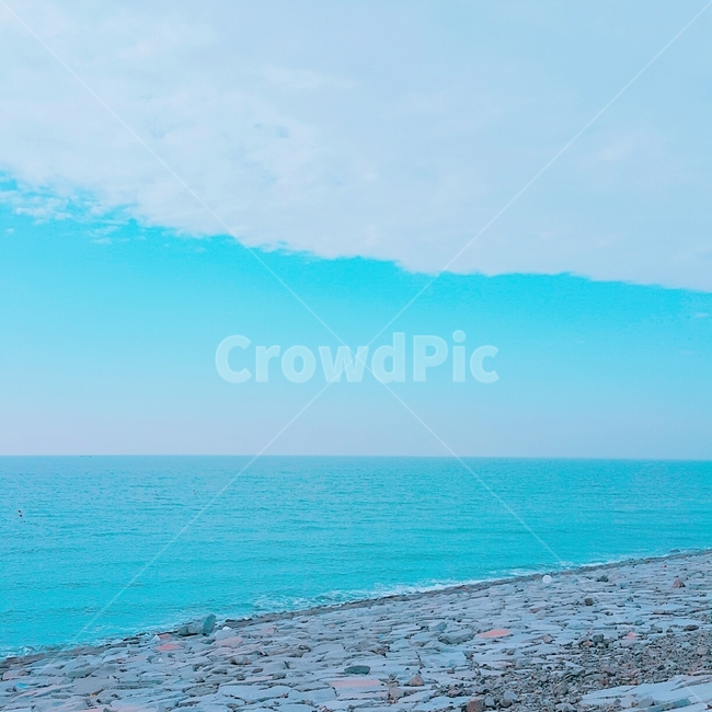 바다,구름,하늘,여름,푸르,자연,풍경,nature,landscape,walkway,보도,path,통로
